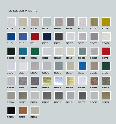 FCS colour palette